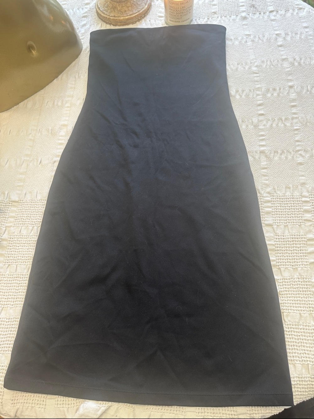 J. Crew Black Strapless Tube Dress
